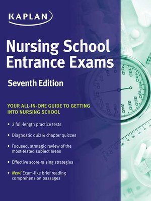 cover image of Nursing School Entrance Exams